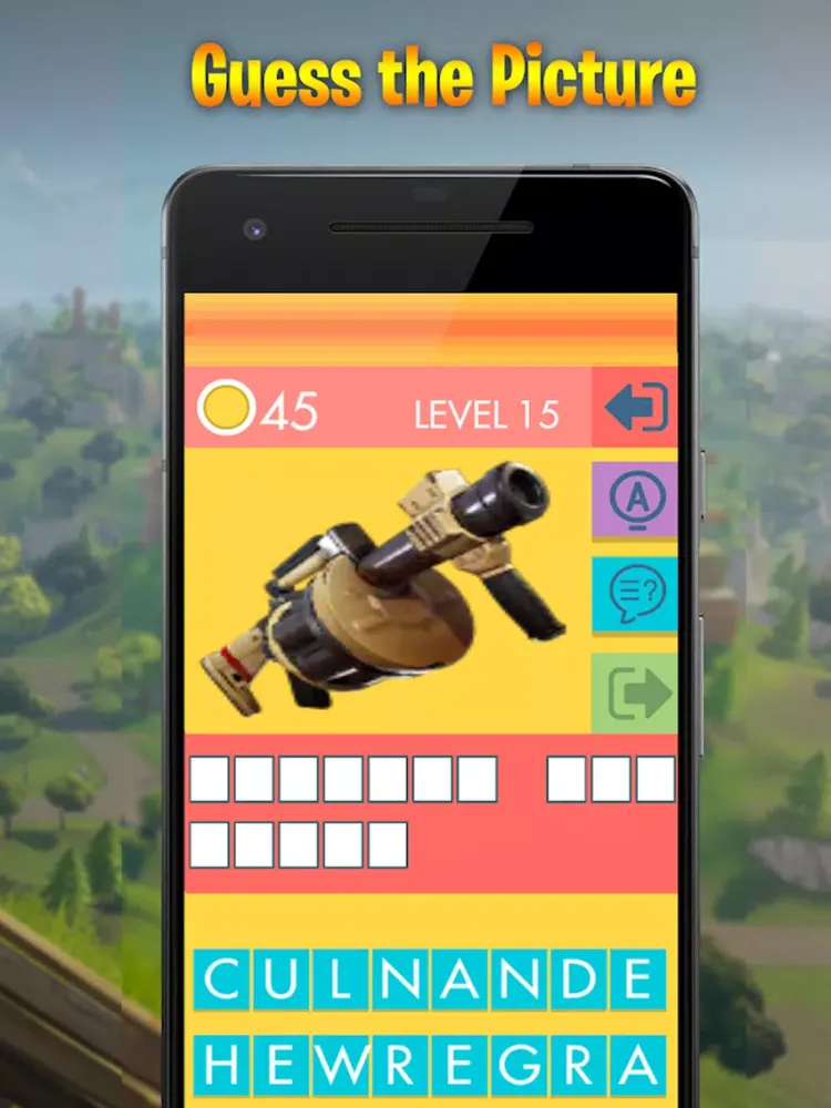 Capturas de pantalla de Guess Picture for Fortnite iPad 