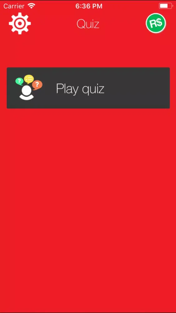 Quiz for robux Screenshots