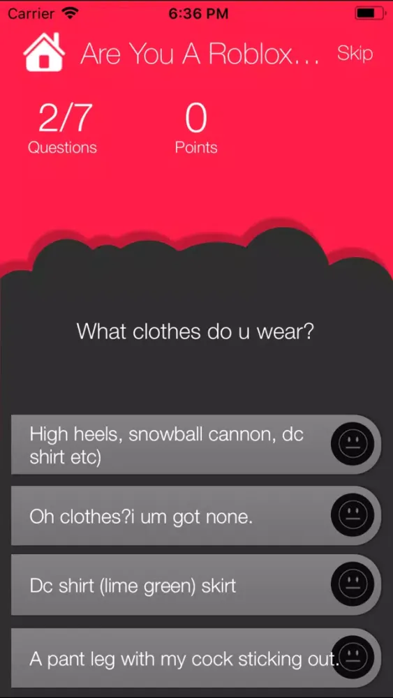 Quiz for robux Screenshots