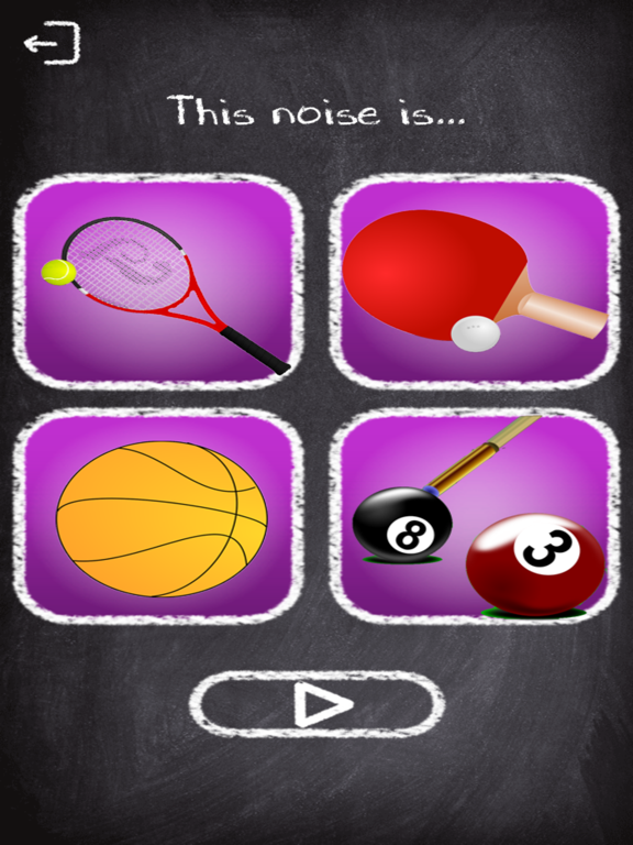 Скриншоты Guess the sounds iPad 