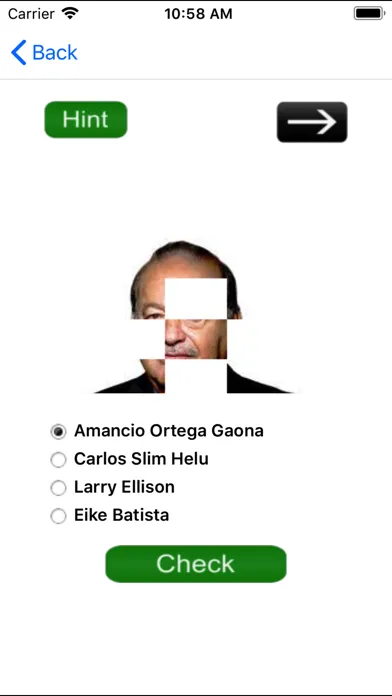 Zrzuty ekranu Guess The Billionaire