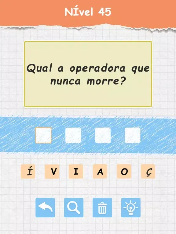 Ảnh chụp màn hình của Adivinhar Palavras - Word Game iPad 