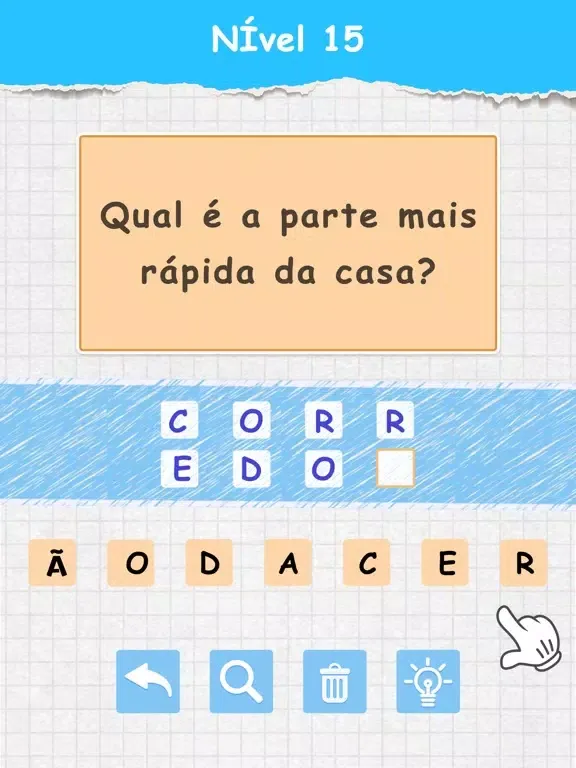 Ảnh chụp màn hình của Adivinhar Palavras - Word Game iPad 