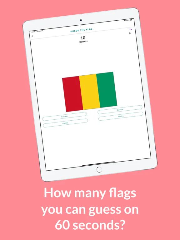 The Flag Master iPad 应用截图