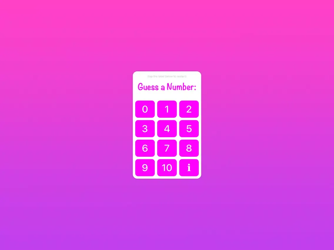 Guessenum iPad  Screenshots
