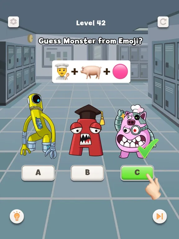 تصاویر Guess Monster Emoji iPad 