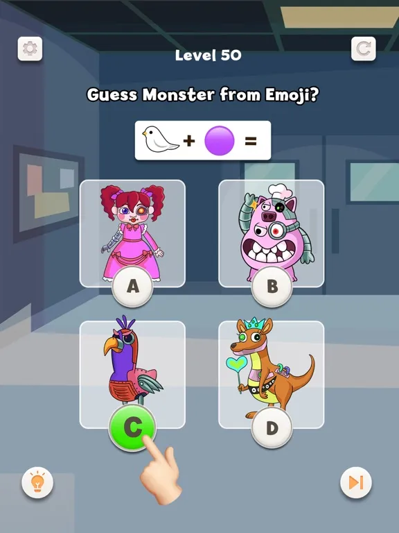 تصاویر Guess Monster Emoji iPad 