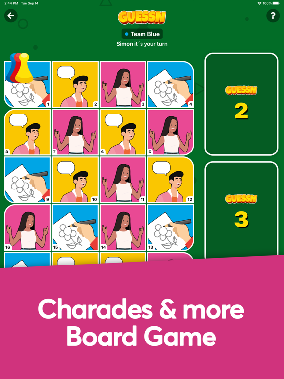 GUESSN · Charades iPad 应用截图