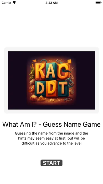 Zrzuty ekranu What Am I? - Guess Name Game