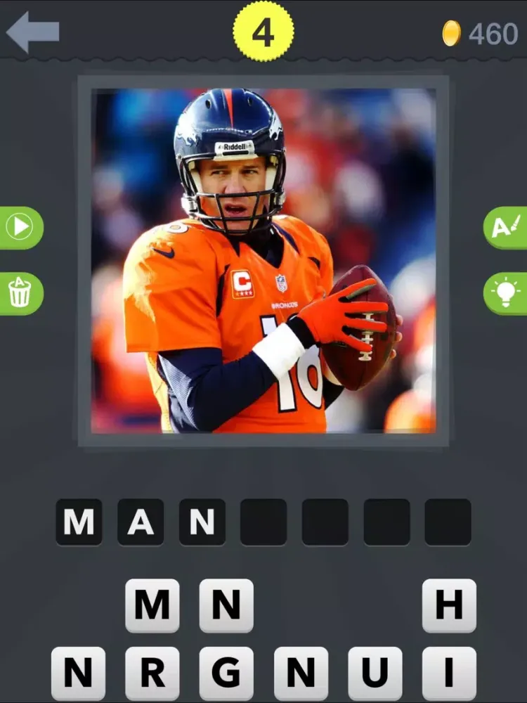 American Football Quiz - Guess The Footballer! iPad 应用截图