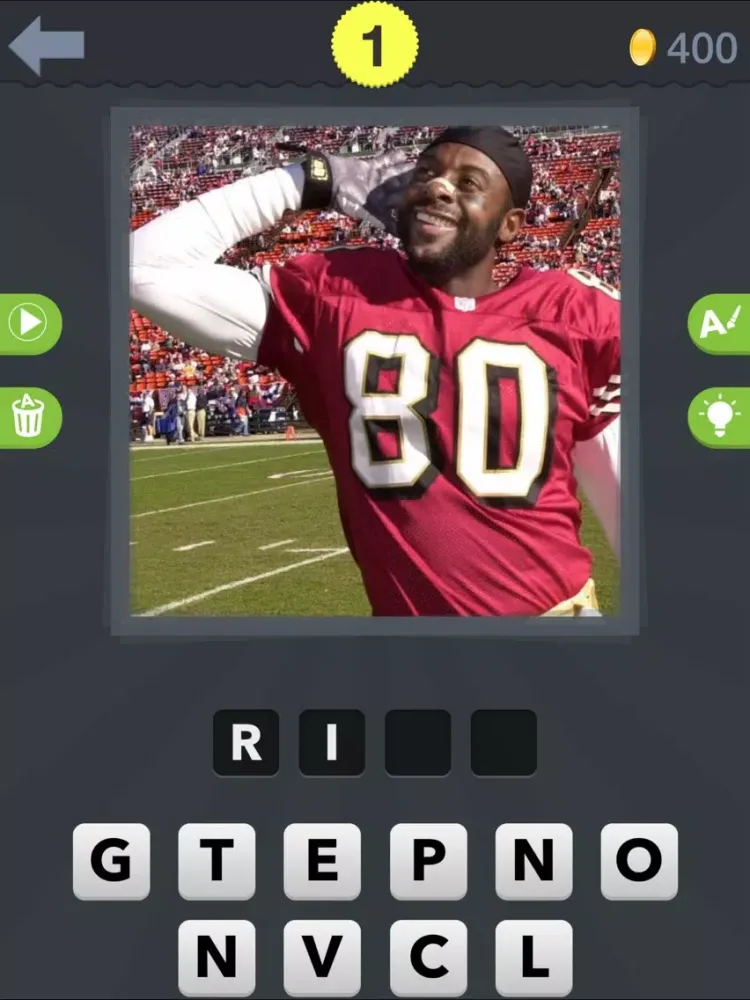 American Football Quiz - Guess The Footballer! iPad 应用截图