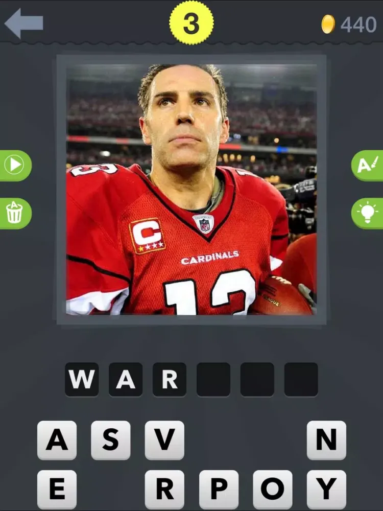 American Football Quiz - Guess The Footballer! iPad 应用截图