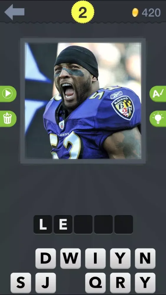American Football Quiz - Guess The Footballer!应用截图