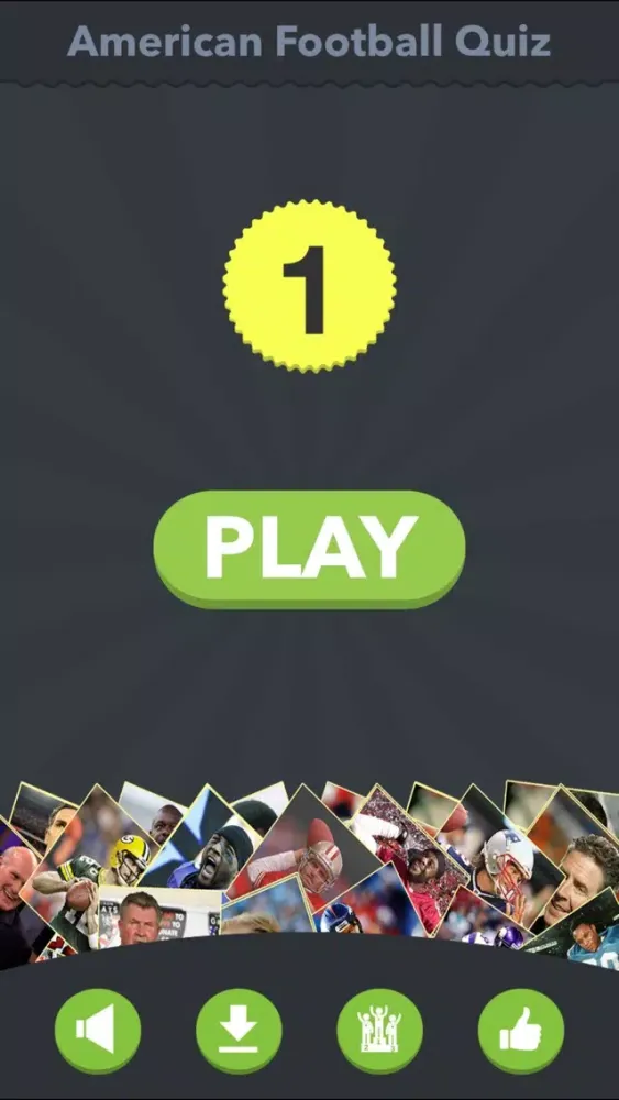 American Football Quiz - Guess The Footballer!应用截图