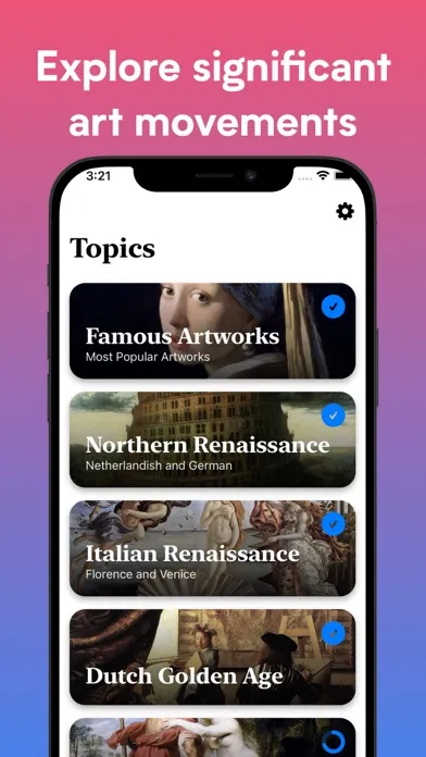 Tangkapan layar Art History & Painting - Artly