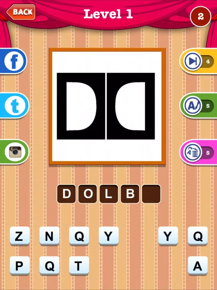 500 PICS Fun Logos Quiz Games iPad  Screenshots