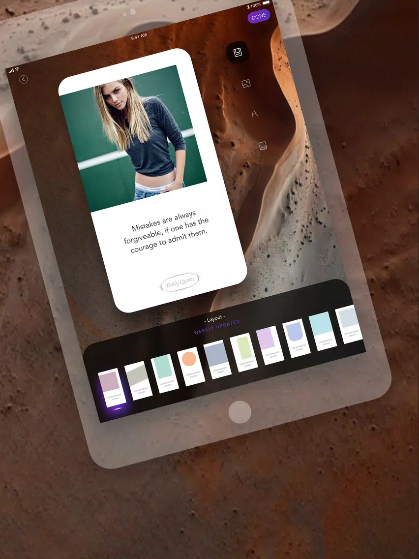 Qfun - Likes Smart Quotes iPad 應用截圖