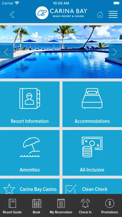 Tangkapan skrin Divi Resorts