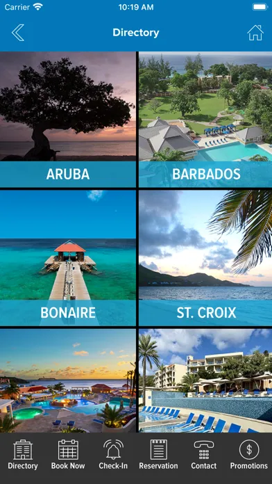 Tangkapan skrin Divi Resorts