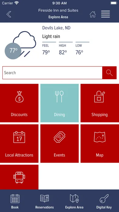 Screenshot di Fireside Inn & Suites