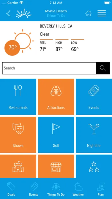Myrtle Beach FUNOfficial Guide Screenshots