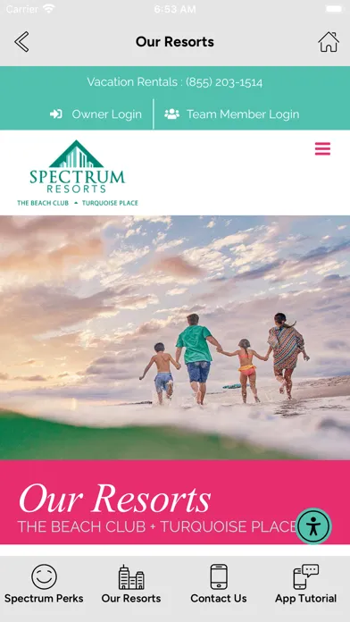 Spectrum Resorts Screenshots