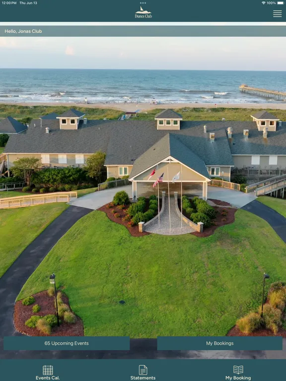 Capturas de tela do The Dunes Club, NC iPad 