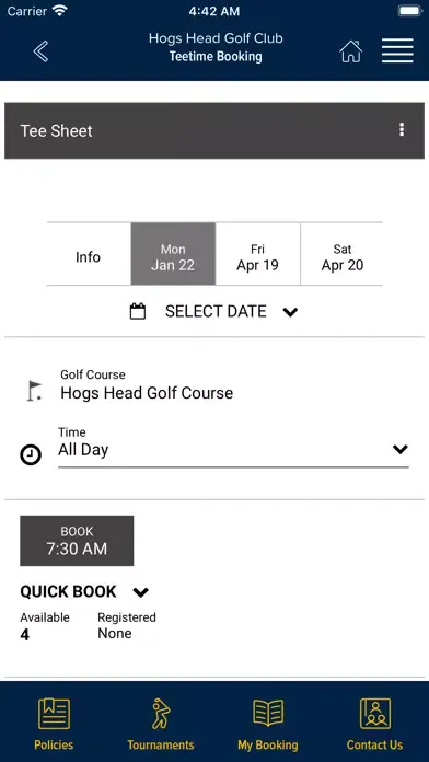 Hogs Head Golf Club سکرین شاٹس