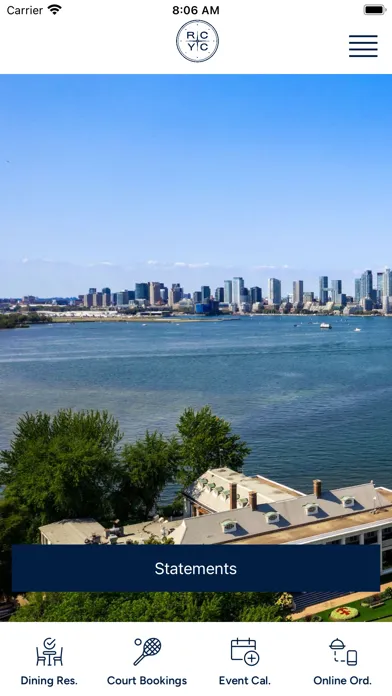 Capturas de tela do Royal Canadian Yacht Club