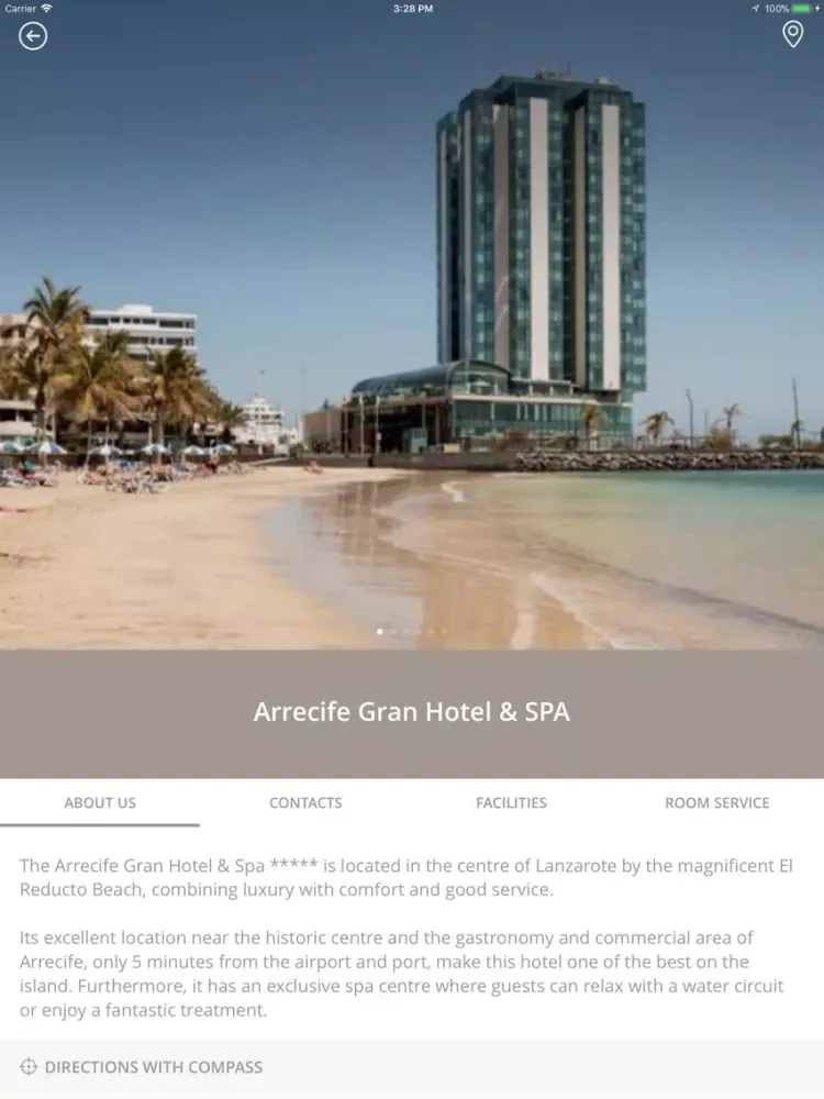 Arrecife Gran Hotel & Spa iPad  スクリーンショット