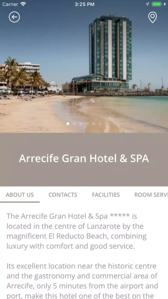 Arrecife Gran Hotel & Spa スクリーンショット