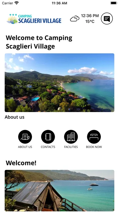 Captures d'écran de Camping Scaglieri Village
