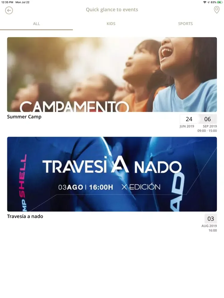 Captures d'écran de Centro Deportivo Fariones iPad 