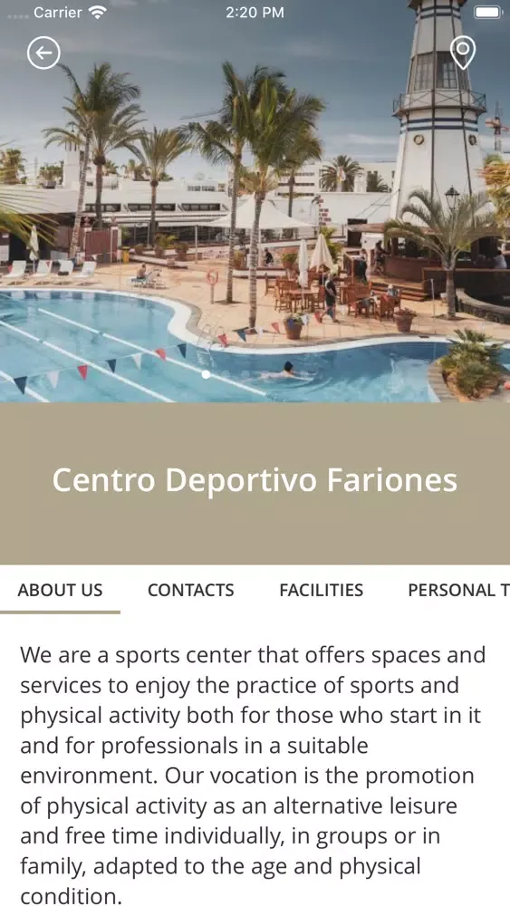 Captures d'écran de Centro Deportivo Fariones