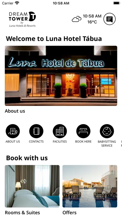 Ảnh chụp màn hình của Luna Hotel Tábua