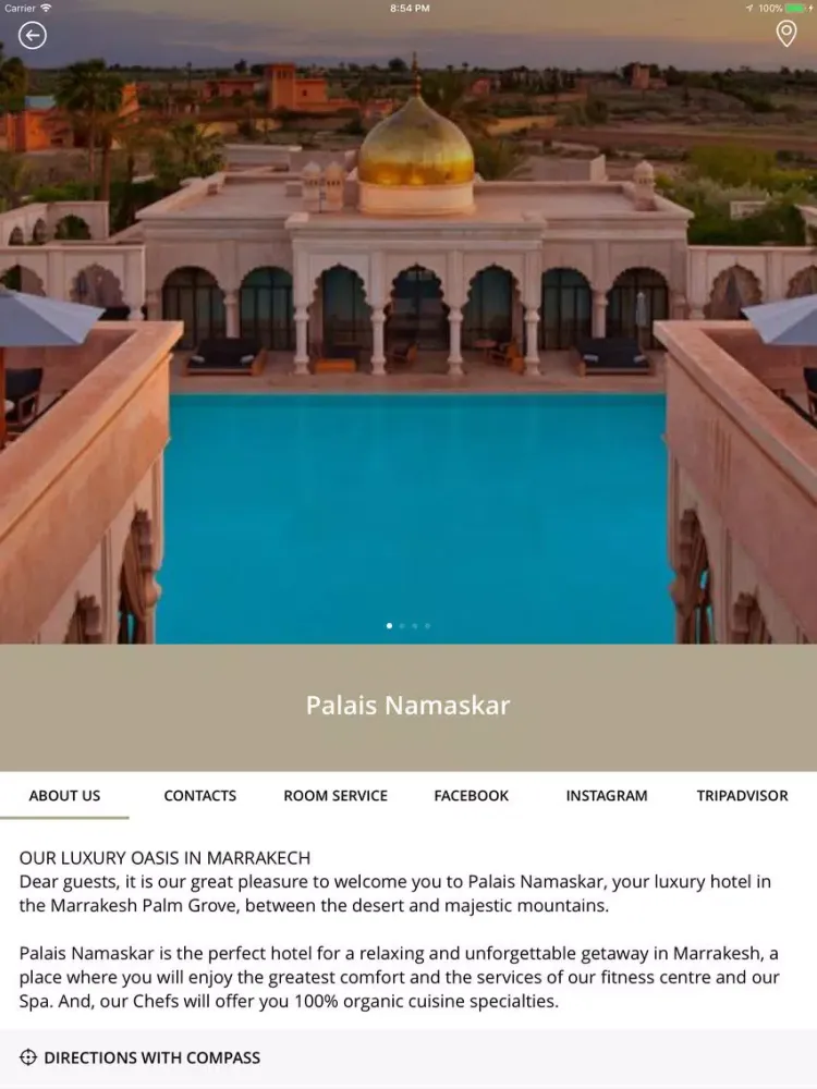 Zrzuty ekranu Palais Namaskar iPad 