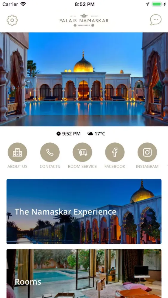 Zrzuty ekranu Palais Namaskar