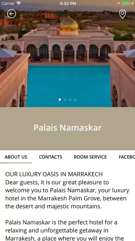 Zrzuty ekranu Palais Namaskar