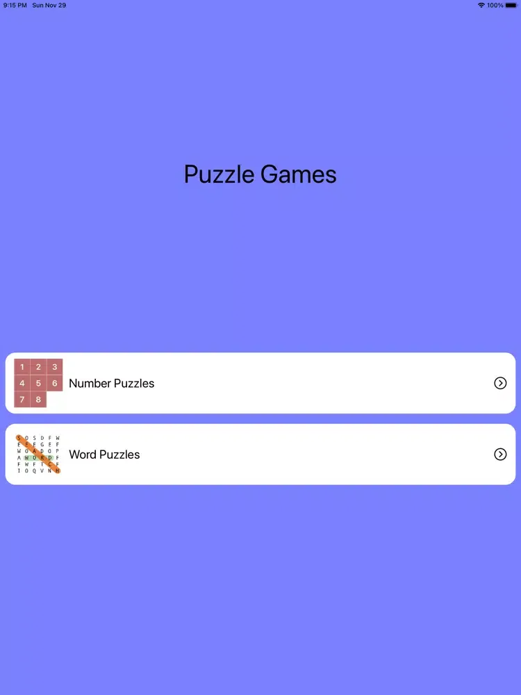 Puzzle Games - Play & Earn iPad  স্ক্রিনশট