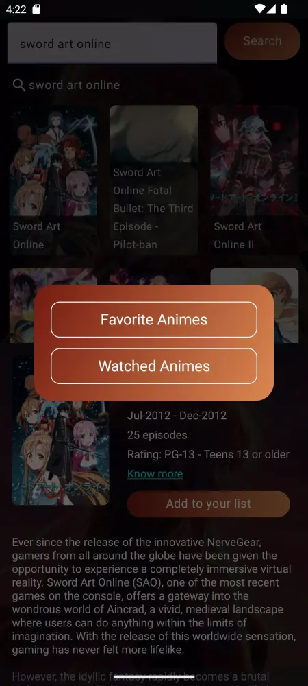 Скриншоты ASUNA ANIMES