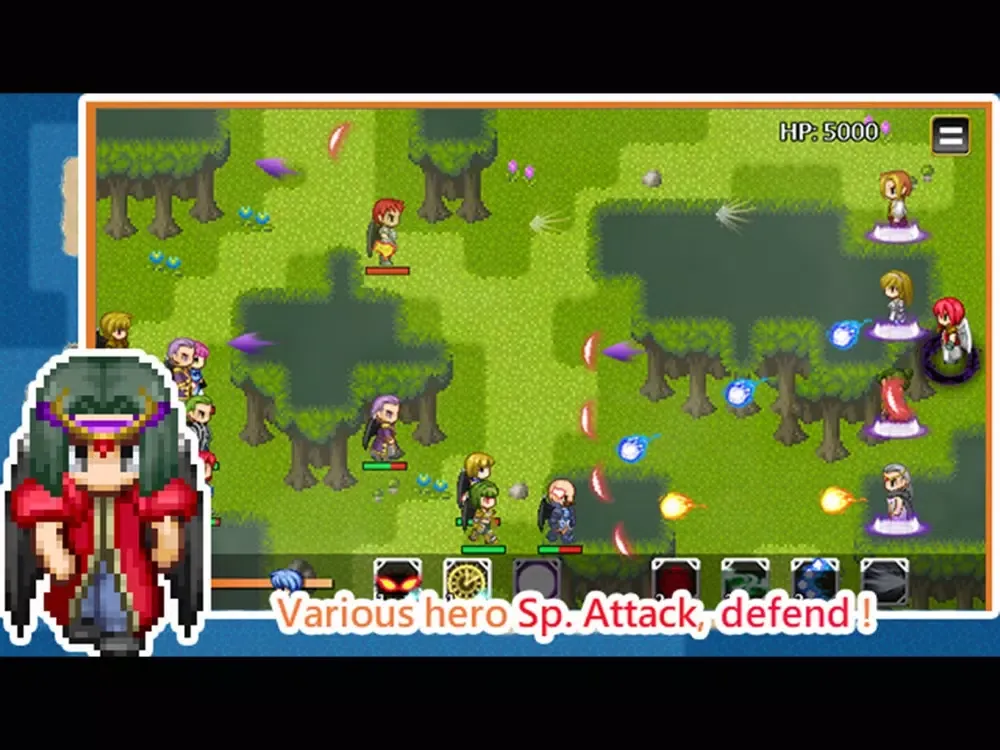 Defend ! Hero iPad  स्क्रीनशॉट