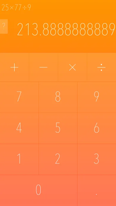 iCalculator - Minimal, simple, clean应用截图