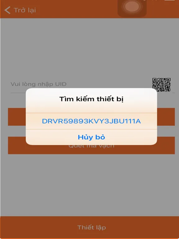 Tangkapan layar VNTIS IPCam iPad 