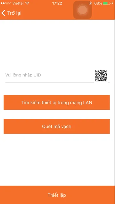 Tangkapan layar VNTIS IPCam
