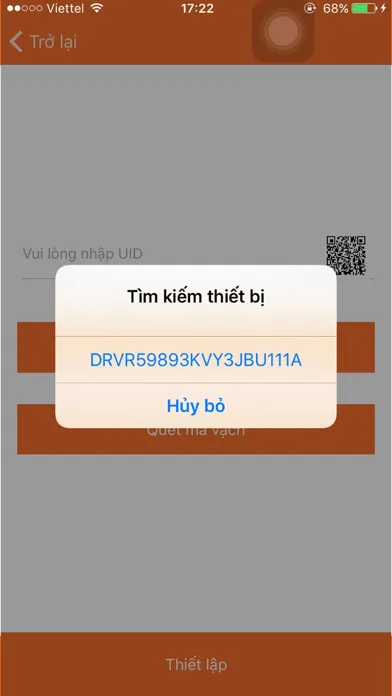 Tangkapan layar VNTIS IPCam