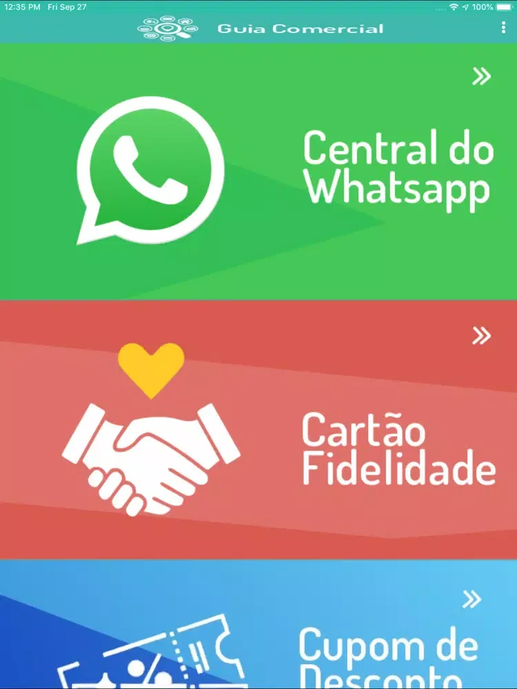 Guia Comercial Santo Antônio iPad  Screenshots