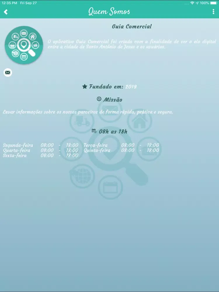 Guia Comercial Santo Antônio iPad  Screenshots