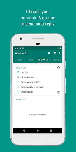 WhatsAuto - Reply App应用截图