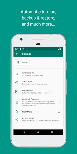WhatsAuto - Reply App应用截图