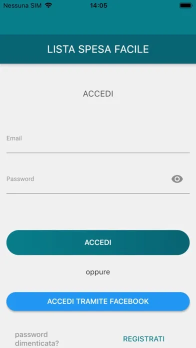 Zrzuty ekranu Lista Spesa Facile